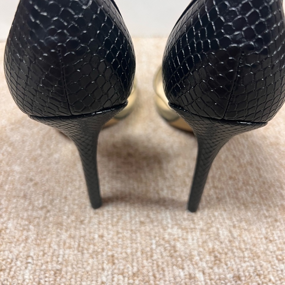 Nine West Black Patent Heels 8.5 - Picture 9 of 13